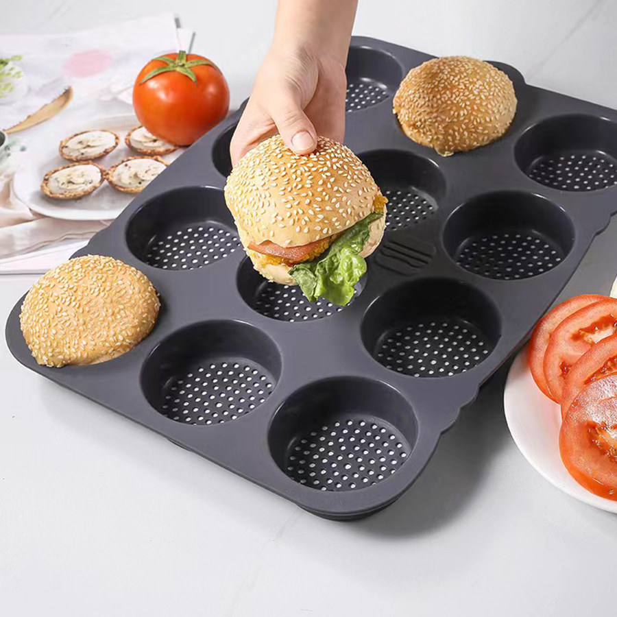 1PC Hamburger Bread mold 12-ho - Kitchen Baking Utensils review and price