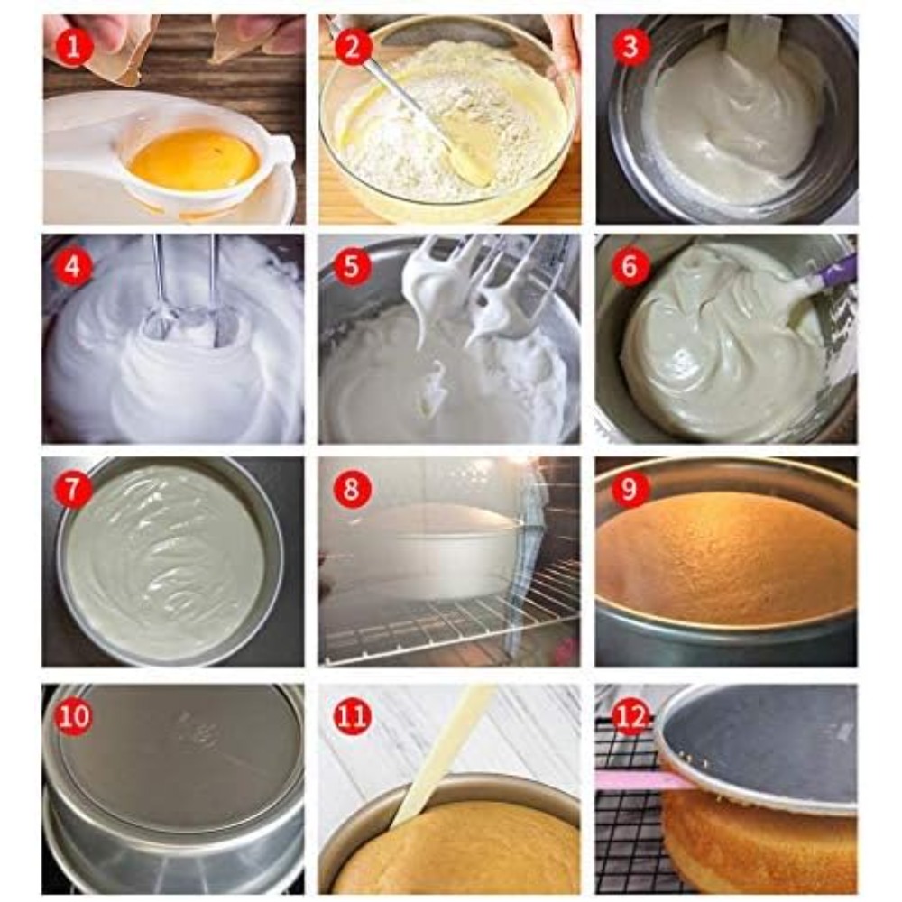 1pc Aluminium Round Cake Pan 4 - Kitchen Baking Utensils review and price