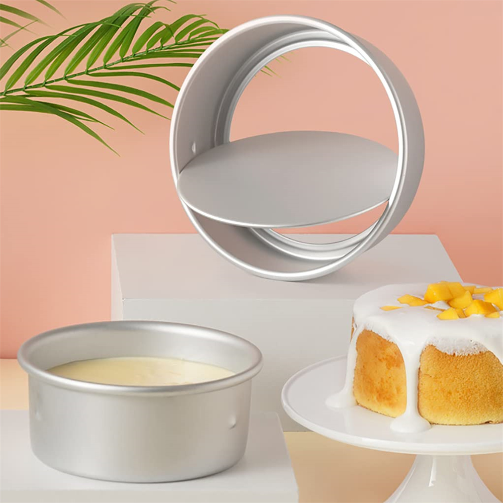 1pc Aluminium Round Cake Pan 4 - Kitchen Baking Utensils review and price