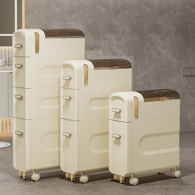 4-Tier Slim Rolling Cabinet Ba - Kitchen Baking Paper Holder review and price