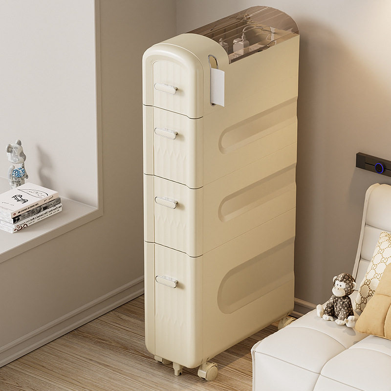 4-Tier Slim Rolling Cabinet Ba - Kitchen Baking Paper Holder review and price