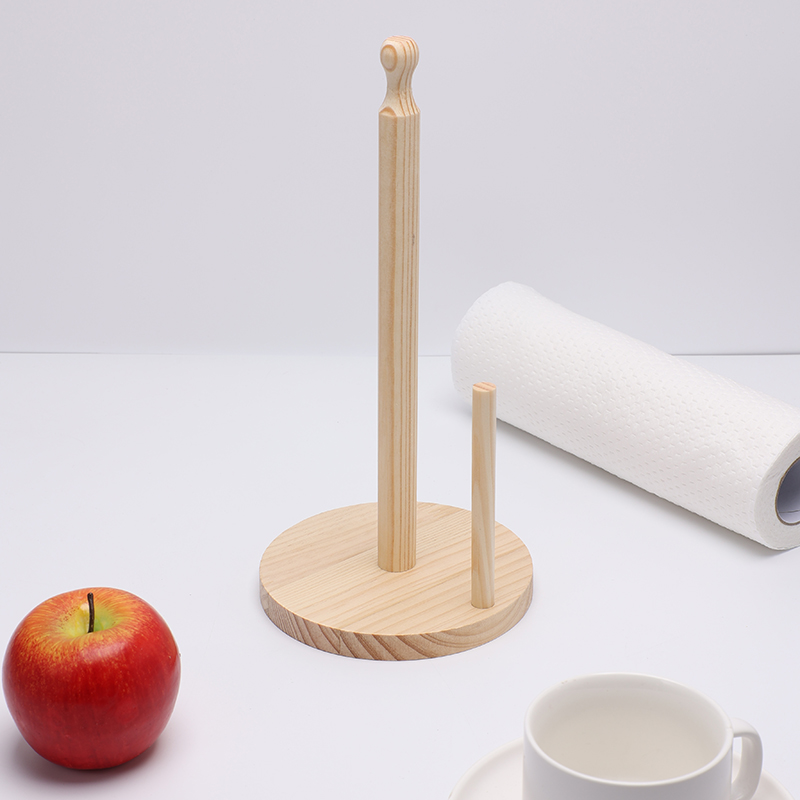 1pc Wooden Standing Paper Towe - Kitchen Baking Paper Holder review and price