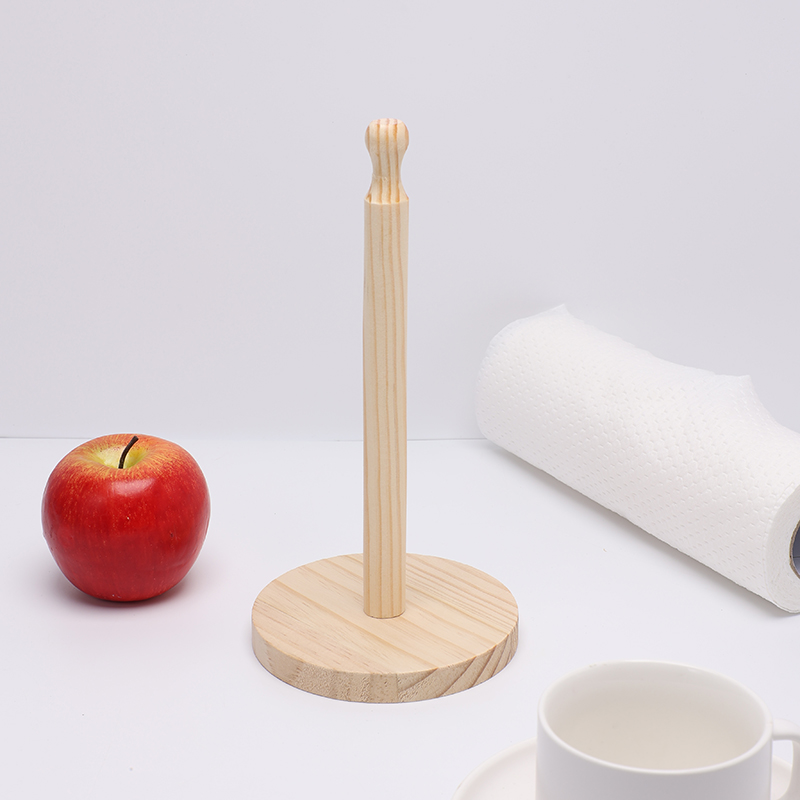1pc Wooden Standing Paper Towe - Kitchen Baking Paper Holder review and price