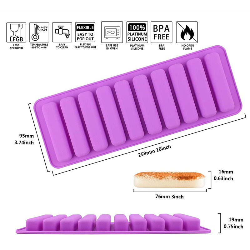 2 PCS Long Strips Silicone Mol - Kitchen Baking Utensils review and price