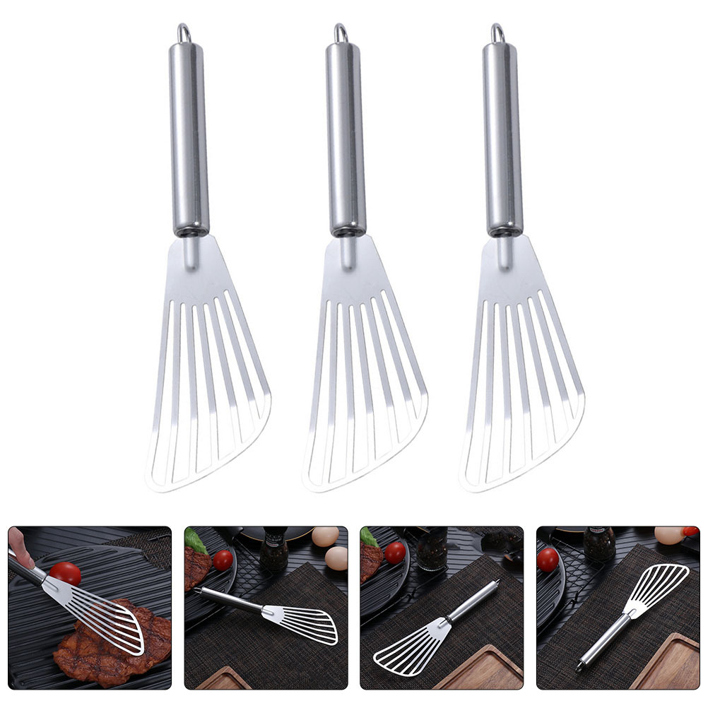 3pcs Stainless Steel Spatula F - Kitchen Baking Utensils review and price