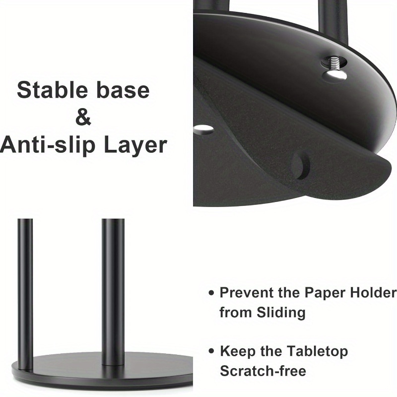 Paper Towel Holder Black, Prem - Kitchen Baking Paper Holder review and price