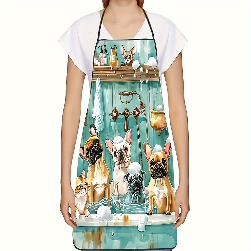 Fashion Cartoon Dog Bathing Pa - Baking Kitchen At Home review and price