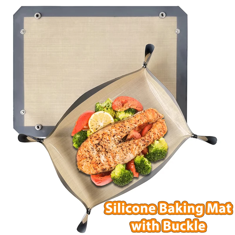 Silicone Baking Mat With Butto - Kitchen Baking Mat review and price