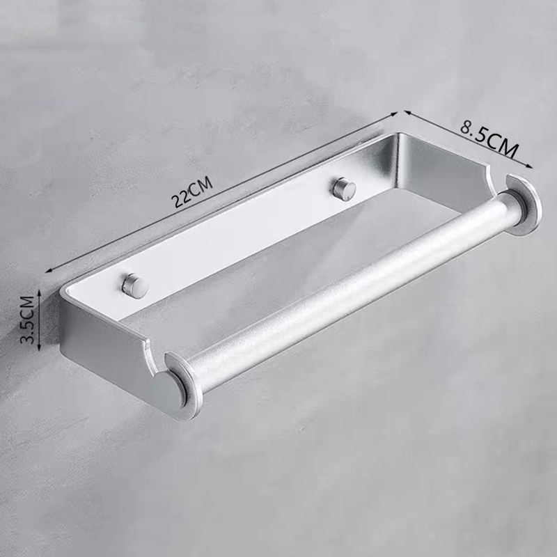 Black Silver Aluminum Cling Fi - Kitchen Baking Paper Holder review and price