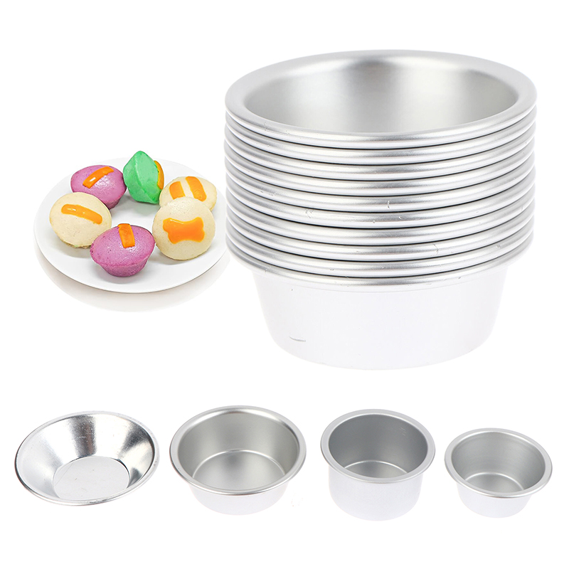 10pcs Puto Cake Mold Aluminum  - Kitchen Oven Baking Pans review and price