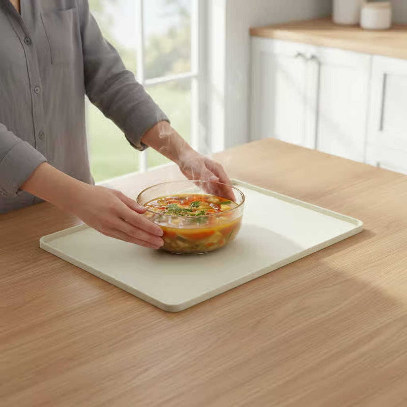 Silicone Microwave Top Mat Fle - Kitchen Baking Mat review and price